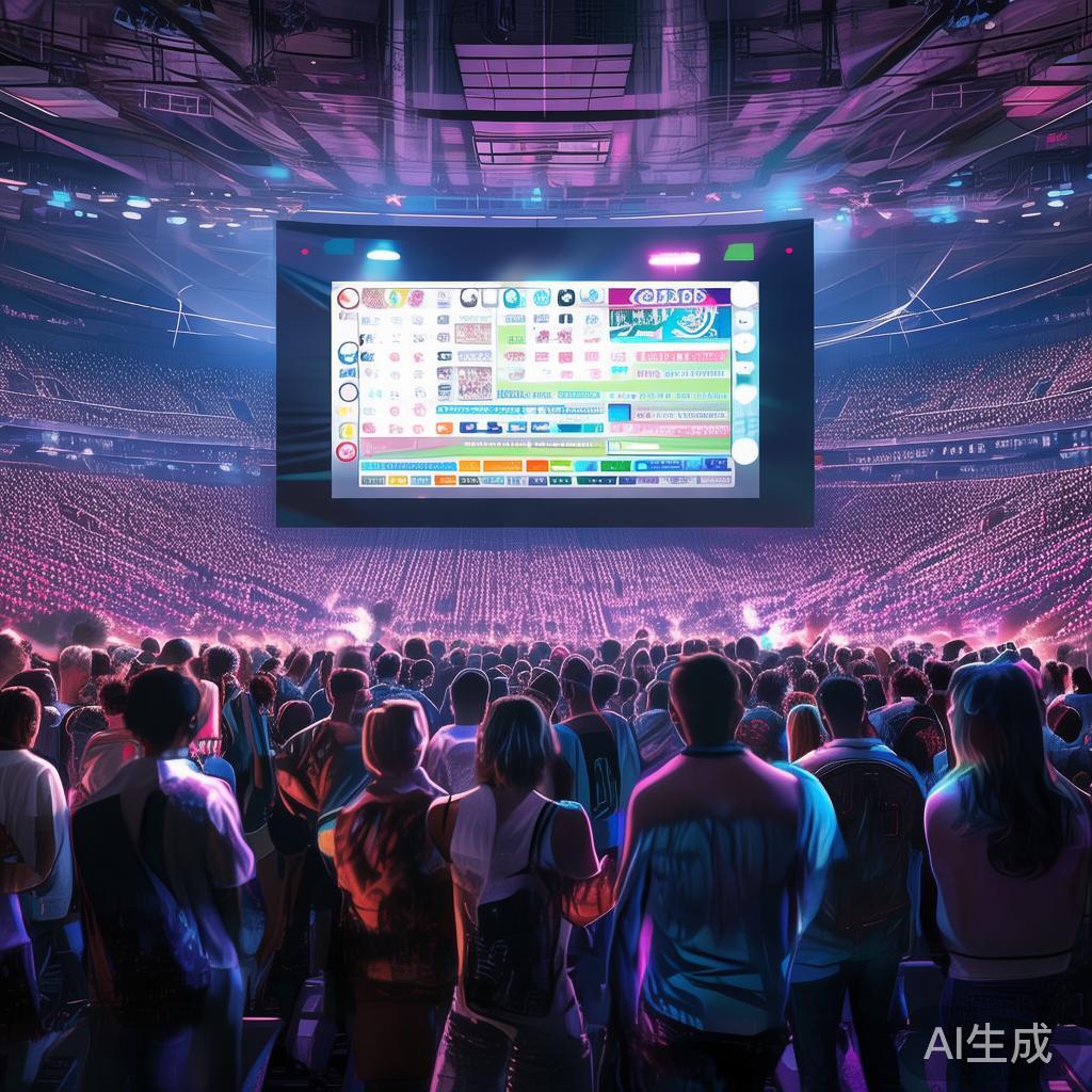 现代体育迷不仅关注赛事本身，也喜欢通过社交互动表达